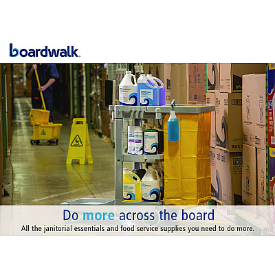Boardwalk One-Ply Paper Wipers, 9.84 x 9.06, White, 125 Wipers/Box, 18 Boxes/Carton (BWKLDW2250W)