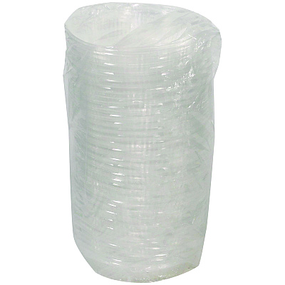 Pactiv Evergreen ClearView Dome-Style Lid with Tabs, 8.75" Diameter x 0.8" h, Clear, 126/Carton (PCTYCI800090000)