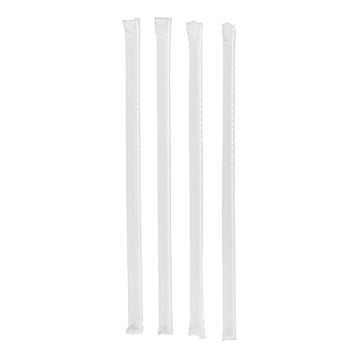 Pactiv Evergreen Giant Paper-Wrapped Straw, 10.25", Translucent, 1,800/Carton (PCTYSTWG1026)