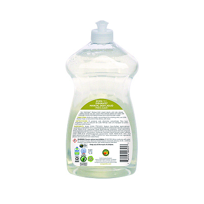 ECOS PRO Dishmate Manual Dish Liquid, Free and Clear, 25 oz Squeeze Bottle, 6/Carton (EOPPL97216CT)