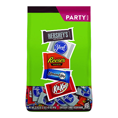Hershey's Chocolate All Time Favorites, Assorted Chocolates, 3 Bags/Carton (GRR60004131)