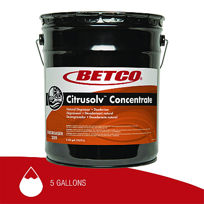 Betco Citrusolv Concentrate Natural Degreaser, 5 gal Pail (BET2090500)