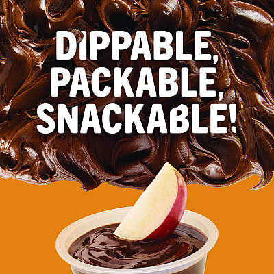 Jif To Go Chocolate Peanut Butter, Chocolate, 1.1 oz Cups, 8 Cups/Pack, 6 Packs/Carton (SMU35614)