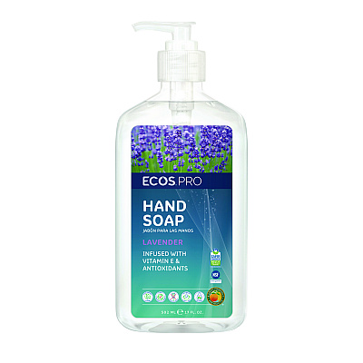 ECOS PRO Liquid Hand Soap, Lavender, 17 oz, 6/Carton (EOPPL96656CT)