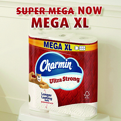 Charmin Ultra Strong Bathroom Tissue, Septic Safe, 2-Ply, White, 363 Sheets/Roll, 18 Rolls/Pack (PGC04308)