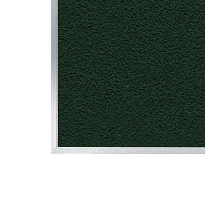 Ghent Vinyl Bulletin Board with Aluminum Frame, 87.91" x 48.5", Ebony Surface, Satin Aluminum Frame (GHEAV47183)