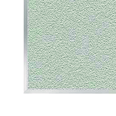 Ghent Vinyl Bulletin Board with Aluminum Frame, 87.91" x 48.5", Silver Surface, Satin Aluminum Frame (GHEAV47193)