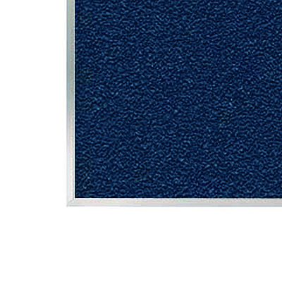 Ghent Vinyl Bulletin Board with Aluminum Frame, 87.91" x 48.5", Navy Surface, Satin Aluminum Frame (GHEAV47195)