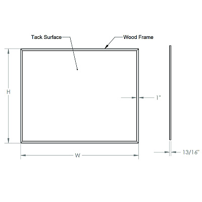 Ghent Natural Cork Bulletin Board with Wood Frame, 87.94" x 48.5", Tan Surface, Natural Oak Frame (GHEWK47)