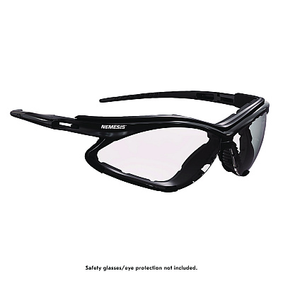 KleenGuard Nemesis Foam Gasket Attachable Eyewear Accessory, Black, 24/Carton (KCC55957)