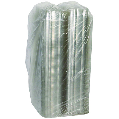 Pactiv Evergreen Hoagie Hinged Lid Container, 9 x 5.5 x 3.2, Clear, Plastic, 220/Carton (YCASH3011UCH)