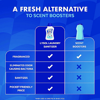 LYSOL Laundry Sanitizer, Crisp Linen Scent, 21 oz Bottle, 6/Carton (RAC56374CT)
