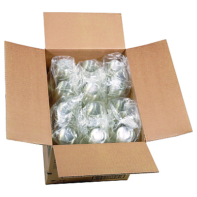 Pactiv Evergreen RPET Cold Cup, 12 oz, Plastic, Clear, 420/Carton (YP1412CA)