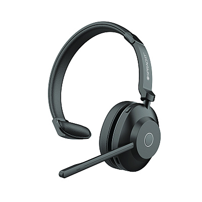 Spracht Blues Combo Monaural Headset, Over The Head, Black (BC1039)