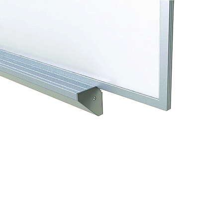 Ghent M1 Porcelain Magnetic Whiteboard, 87.91" x 48.5", White Surface, Satin Aluminum Frame (GHEM1474)