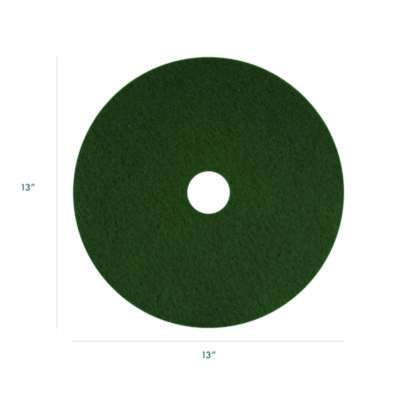 Americo Scrubbing Pads, 13", Green, 5/Carton (AM7400313)