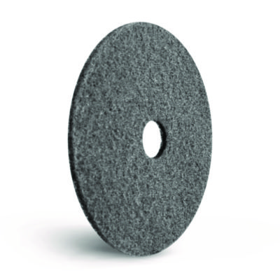 Americo Black Diamond 800 Deep Cleaning Pad, 20" Diameter, 800 Grit, Black/Gray, 2/Carton (AM7442220)