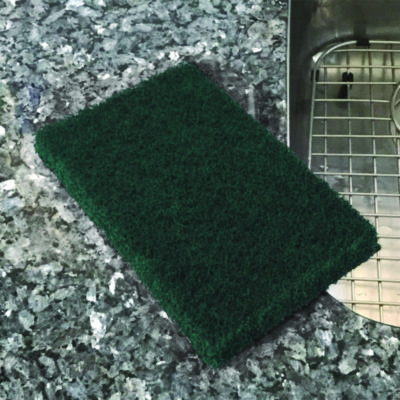 Americo 94-86 X-Heavy Duty Hand Pad, 6 x 9, Green, 15/Carton (AM7510127)
