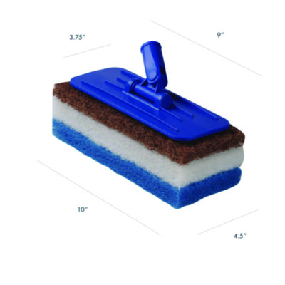 Americo Octopus Threaded Holder Kit, 9" x 3.75", Royal Blue, 4/Carton (AM7542041)