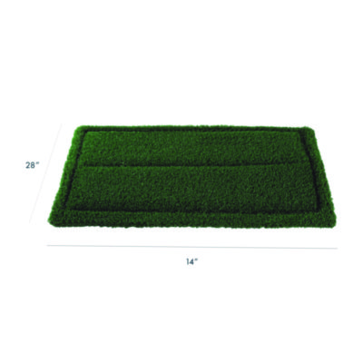 Americo TurfScrub Brush Floor Pad, 14 x 20, Green, 4/Carton (AM740291420)