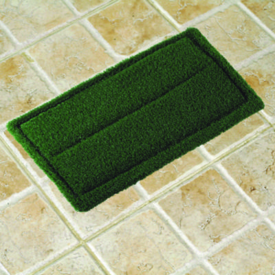 Americo TurfScrub Brush Floor Pad, 14 x 20, Green, 4/Carton (AM740291420)