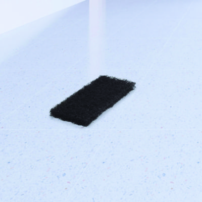 Americo Octopus Heavy Duty Cleaning Pad, 6 x 9, Black, 5 Pads/Bag, 4 Bags/Carton (AM7541040)
