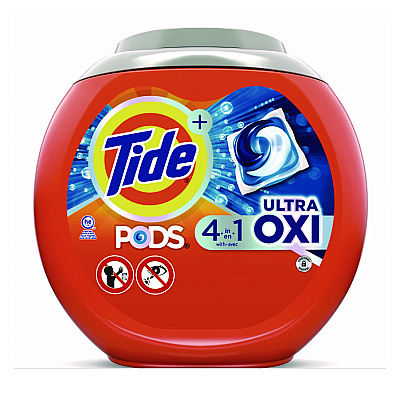 Tide Ultra OXI Laundry Detergent, 85 Pods (PGC03621)