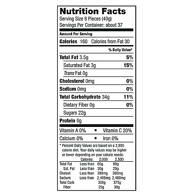 Starburst Original Fruit Chews, Cherry; Lemon; Orange; Strawberry, 12 Pieces/Pack, 36 Packs/Box (SBRMMM01151)