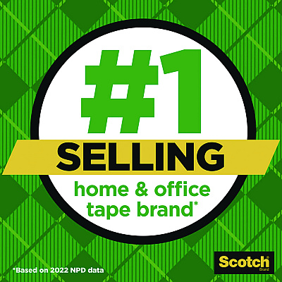 Scotch Magic Tape in Handheld Dispenser, 1" Core, 0.75" x 50 ft, Clear, 2/Pack (MMM70005148088)