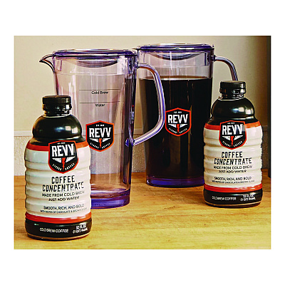 revv Cold Coffee Pitcher, 64 oz, Purple (KEU5000380495)