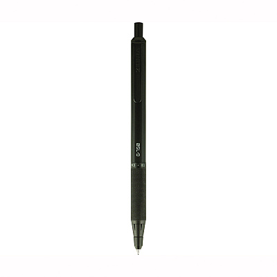 Zebra G-750 Gel Pen, Retractable, Medium 0.7 mm, Black; Blue Ink, Black Barrel, 2/Pack (ZEB49802)