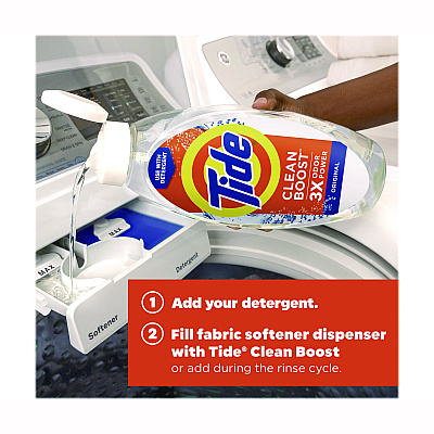 Clean Boost In-Wash Scent Booster, Tide Original Scent, 48 oz Bottle (PGC09787)