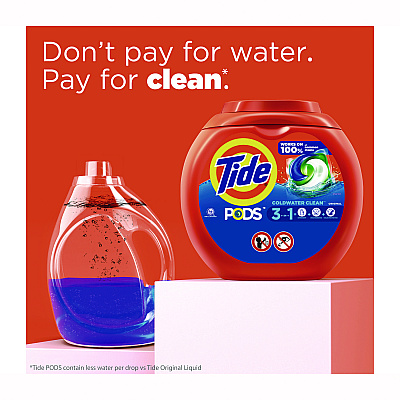 PODS Laundry Detergent, Tide Original, 76 Pods (PGC09165)