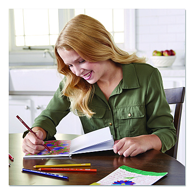 Prismacolor Premier Colored Pencil, Crimson Red Lead, Crimson Red Barrel, 12/Pack (SAN3353)