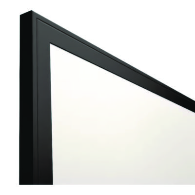 TRU RED Melamine Dry Erase Board, 24" x 18", White Surface, Black Aluminum Frame (TUDTR59362)