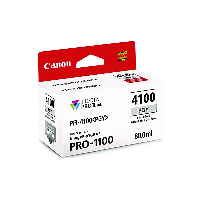 Canon 6784C002AA (PFI-4100) High-Yield Ink, Photo Gray
