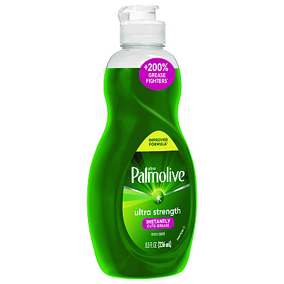 Ultra Palmolive Dishwashing Liquid, Fresh Scent, 8 oz Bottle, 16/Carton (CPC61047169)