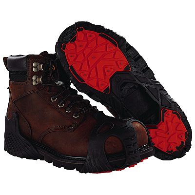 ergodyne TREX 6306 Ice Traction Cleats, Large, Black, 1 Pair (16943)