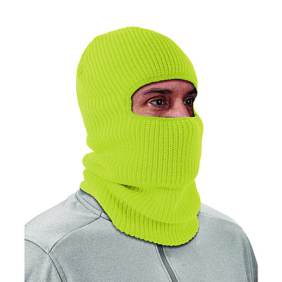 ergodyne N-Ferno 6829 Freezer Balaclava Face Mask, Acrylic, One Size Fits Most, Lime (16966)