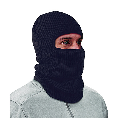 ergodyne N-Ferno 6829 Freezer Balaclava Face Mask, Acrylic, One Size Fits Most, Navy (16967)