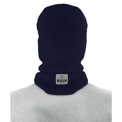ergodyne N-Ferno 6829 Freezer Balaclava Face Mask, Acrylic, One Size Fits Most, Navy (16967)