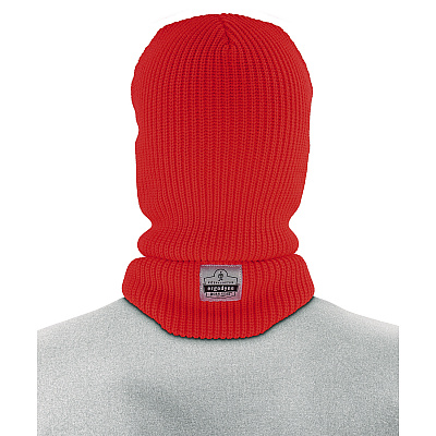 ergodyne N-Ferno 6829 Freezer Balaclava Face Mask, Acrylic, One Size Fits Most, Orange (16968)