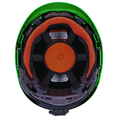 ergodyne Skullerz 8976 Class E Safety Helmet, 6-Point Ratchet Suspension, Green, (60262)