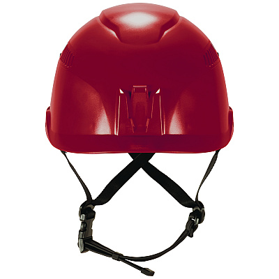 ergodyne Skullerz 8977 Class C Safety Helmet with Adjustable Venting, 6-Point Ratchet Suspension, Red (60268)