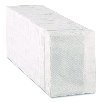 Dixie Interfold Napkin Refills, 1-Ply, 13 x 12, White, 600 Napkins/Pack,12 Packs/Carton (37803)