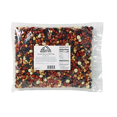 Mountain Manufacturing Peanut Passion Salted Roasted Trail Mix, 80 oz Bag, 4/Carton (MMGCDA79284)