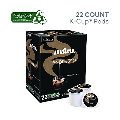 Lavazza Perfetto Espresso Coffee K-Cups, 22/Box (LAV6000)