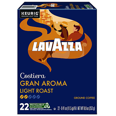 Lavazza Gran Aroma Coffee K-Cups, 22/Box (LAV6002)