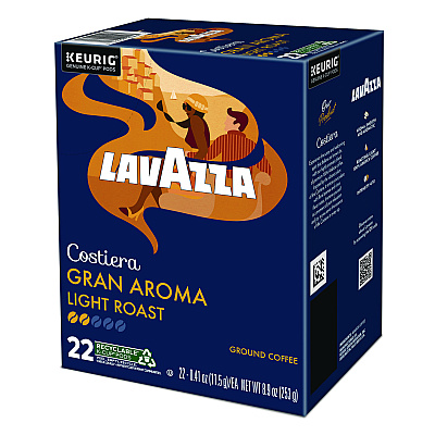 Lavazza Gran Aroma Coffee K-Cups, 22/Box (LAV6002)