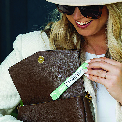 Go Mouthwash Individual Mouthwash Packets, Display Pack, Mint Flavor, 0.37 oz Packet, 20/Pack (GMHMW20)